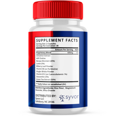 Elaracore Advanced Glycogen Supplement Natural Circulation Support (3 Pack-180 Capsules)