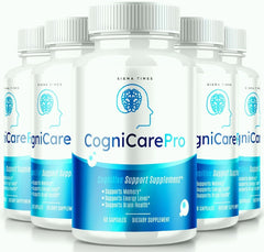 (5 Pack) CogniCare Pro Supplement Brain Booster Pills 300 Capsules