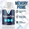 Image of (2 Pack) Memory Prime Nootropic Natural Brain Supplement MemoryPrime 120 Capsule
