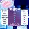 Image of (2 Pack) Neuro Mind Pro Nootropic Natural Brain Formula Supplement 120 Capsules