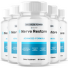 Image of Nerve Restore Nootropic All Natural Super Nerve Supplement (5 Pack - 300 Capsules)