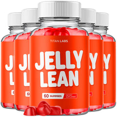 (5 Pack) Jelly Lean Keto ACV Gummys 1000MG Vitamin Formula JellyLean 300 Gummies