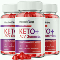 (3 Pack) Metabolix Labs Keto Gummies, Metabolix Labs Keto ACV For Weight Loss 180 Gummies