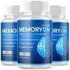 Image of (3 Pack) MemoryOn Pill Nootropic Natural Brain Supplement Memory On 180 Capsules
