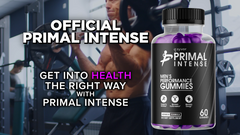 Primal Intense Supplement (5 Pack-300 Gummies)