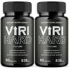 Image of (2 Pack) Viri Hard Advanced Male Health Support Supplement ViriHard 120 Capsules