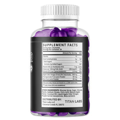 (3 Pack) Alpha Rock Male ACV Gums Male Support Formula AlphaRockMale 180 Gummies