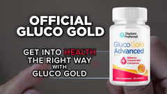 Gluco Gold Blood Balance Glycogen Supplement Pills (1 Pack - 60 Capsules)