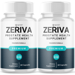 (2 Pack) Zeriva Pill Advanced Prostate & Bladder Support Supplement 120 Capsules