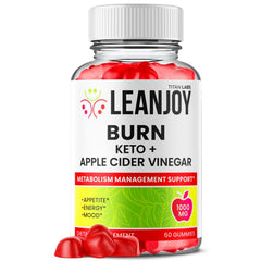 (1 Pack) Leanjoy ACV Keto Gummys Advanced 1000MG Lean joy Supplement 60 Gummies