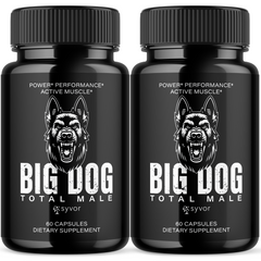 (2 Pack) Big Dog For Men Advanced Formula BigDog Vitamin Supplement 120 Capsules