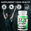 Image of (2 Pack) Size Magic for Men Advanced Max Formula Vitamin Supplement 120 Capsules