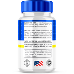 Berbacil Supplement Capsules - Promotes balanced blood sugar and pressure (3 Pack - 180 Capsules)