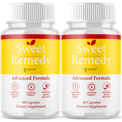 (2 Pack) Sweet Remedy Advanced Blood Support Supplement SweetRemedy 120 Capsules