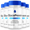 Image of GlucoPeace Blood Support Gluco Peace Glycogen Supplement (5 Pack - 300 Capsules)