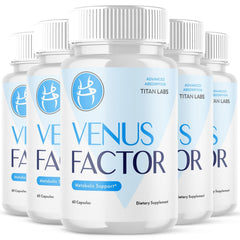 (5 Pack) Venus Factor Advanced Energy & Fitness Supplement VenusFactor 300 Caps