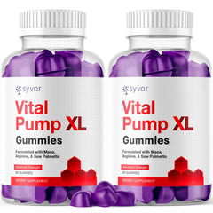 Vital Pump XL Gummies for Men Supplement (2 Pack - 120 Gummies)