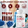 Image of (3 Pack) Renu Glyco Advanced Blood Health Support Supplement RenuGlyco 180 Capsules