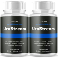 (2 Pack) Urostream Prostate & Bladder Support Supplement Uro Stream 120 Capsules