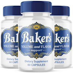 Bakers Volume and Flavor Pills (3 Pack - 180 Capsules)