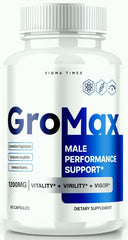 Gromax Male Health Pills to Boost Endurance and Energy 60 Capsules