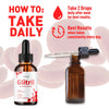 Image of (1 Pack) Glitril Drops Advanced Blood Support Supplement Gli Tril 30 Servings
