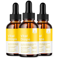 (3 Pack) Vital Drops Maximum Strength Keto Formula Weight Management Supplement 60ML