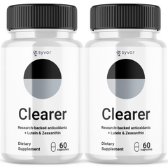 Clearer Vision Support Pills Advanced Formula Eye Health Supplement (2 Pack - 120 Capsules)