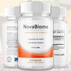 Image of (3 Pack) NovaBiome Probiotic Gut Health & Digestive Function Nova Biom 180 Capsules