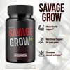 Image of (3 Pack) Savage Grow Advanced Male Support Pills SavageGrow Vitamin 180 Capsules