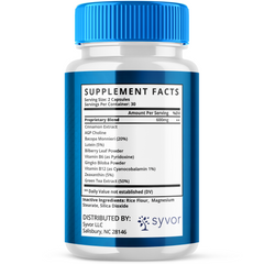 Alphacur Advanced Nerve Support Formula Maximum Strength Vitamin 300 Capsules