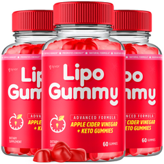 Lipo Gummy Keto ACV Gummys 1000MG Advanced Formula Vitamin 180 Gummies (3 Pack)