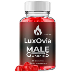 (1 Pack) LuxOvia ACV Gummys Male Health Support Supplement Lux Ovia 60 Gummies
