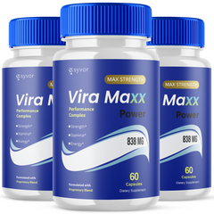 Vira Maxx Supplement (3 Pack-180 Capsules)