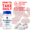 Image of GlucoPeace Blood Support Gluco Peace Glycogen Supplement (2 Pack - 120 Capsules)