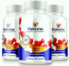 (3 Pack) Diabextan Supplement 180 Capsules