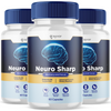 Image of Neuro Sharp Nootropic All Natural Formula Brain Supplement (3 Pack-180 Capsules)