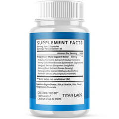 (2 Pack) Horse Peak Pill Advanced Male Support Supplement HorsePeak 120 Capsules