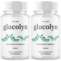 (2 Pack) Glucolyn Blood Balance Advanced Support Glycogen Vitamin 120 Capsule