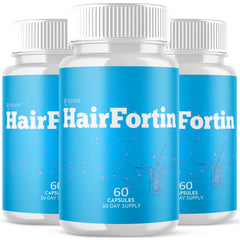 (3 Pack) Hairfortin Pills Advanced Healthy Hair Support Hair Fortin 180 Capsules
