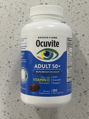 Bausch & Lomb Ocuvite Adult 50+ Eye Vitamin & Mineral Supplement - 150 Softgels