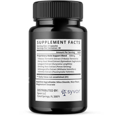 (1 Pack) AlphaFuel Pro Male Support Formula Supplement Alpha Fuel Pro 60 Capsules