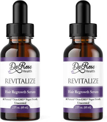 Derose Revitalize Hair Support Drops - Safe for All Hair Types (2fl.oz) - 2 Pack