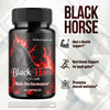 Image of (5 Pack) Black Horse Advanced Male Health Support Supplement BlackHorse 300 Capsules