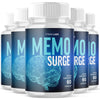 Image of (5 Pack) Memo Surge Nootropic All Natural Brain Supplement MemoSurge 300 Capsule