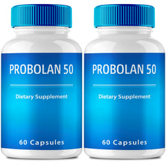 (2 pack) Probolan 50 Capsules for Men - Max Strength Male Supplement Pills