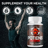 Image of (3 Pack) Potens Hardmax Advanced Male Support Supplement PotensHardmax 180 Capsules