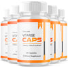 Image of (5 Pack) Vitarise Advanced Energy & Fitness Supplement Vita Rise 300 Capsules