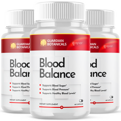 Guardian Botanicals Blood Balance Advanced Glycogen Vitamin (3 Pack-180 Capsules)
