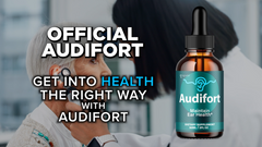 Audifort Ear Health Suppport Drops Natural Formula Hearing Supplement 30 Serves